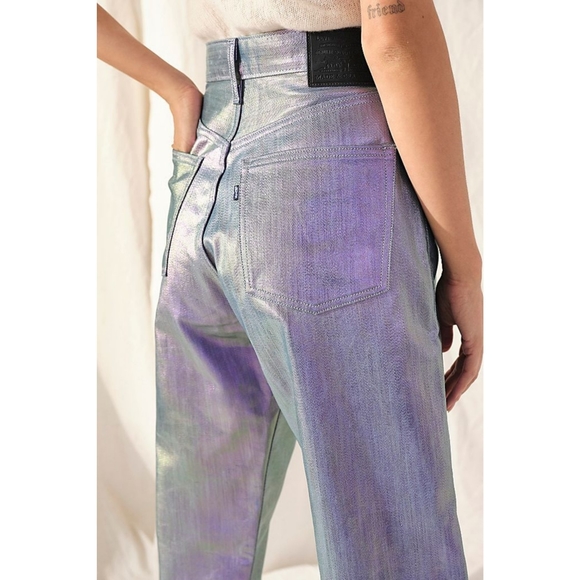 Veronica Beard Double-Breasted Denim Blazer Size